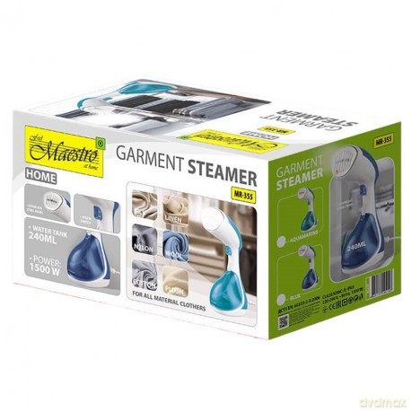 Parownica do ubrań 1500W MR-355-AQUAMARINE Turkusowa