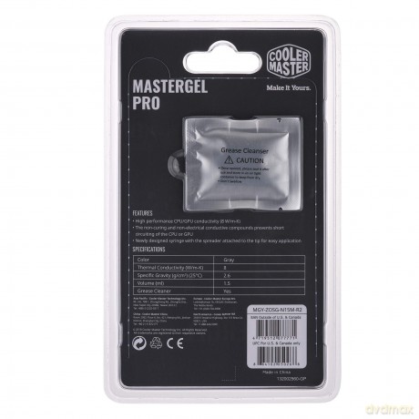 Pasta termoprzewodząca Mastergel Pro New Edition