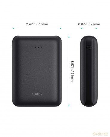 PB-N66 Ultra Slim PowerBank | 10000mAh | 3xUSB | 5V | LED