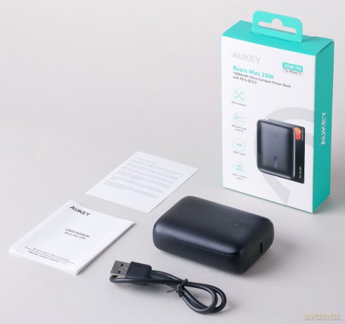 PB-N83S Mini Power Bank 10000 mAh | 22.5W | 2xUSB | Quick Charge 3.0 | Power Delivery PD 3.0 | Fast Charge | Pass-Through Charging