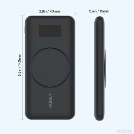 PB-WL02i Power Bank | 10000mAh | 22.5W | MagSafe | LED | PD QC HSC Qi