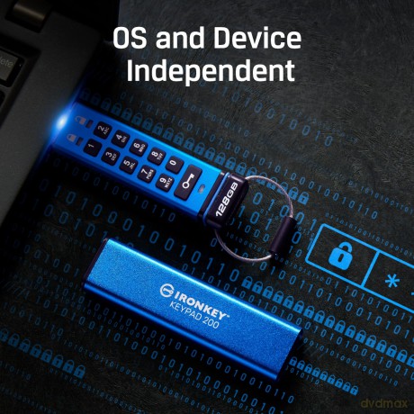 Pendrive 128GB IronKey Keypad 200 FIPS140-3 Level 3 AES-256