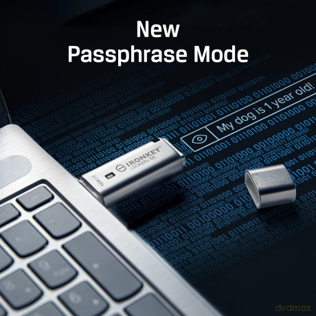 Pendrive 128GB IronKey Locker+50 AES Encrypted USB to Cloud