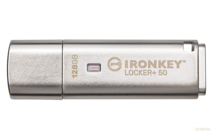 Pendrive 128GB IronKey Locker+50 AES Encrypted USB to Cloud