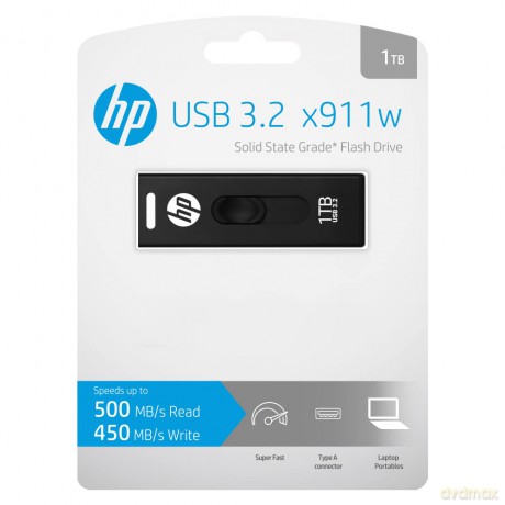 Pendrive 1TB HP USB 3.2 USB HPFD911W-1TB