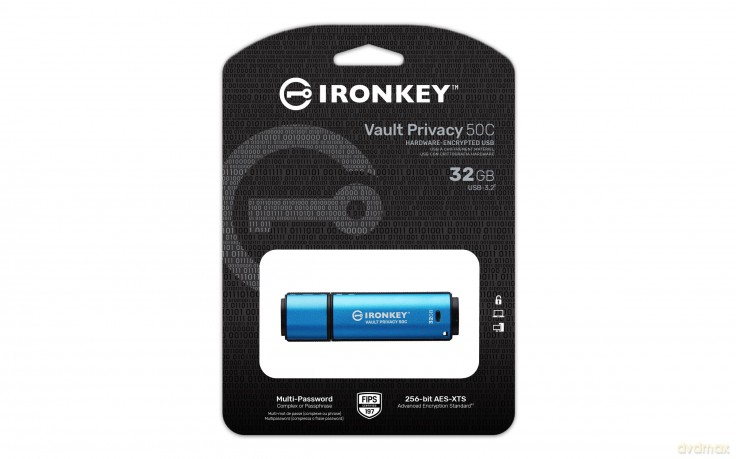 Pendrive 32GB IronKey Vault Privacy 50C AES-256 FIPS-197