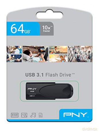 Pendrive 64GB USB 3.1 ATTACHE FD64GATT431KK-EF
