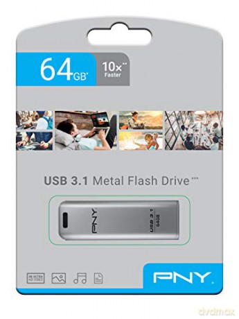 Pendrive 64GB USB3.1 ELITE STEEL FD64GESTEEL31G-EF
