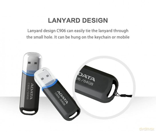 Pendrive C906 64GB USB2.0 czarny