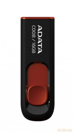 Pendrive DashDrive Classic C008 16GB USB2.0 czarno-czerwony