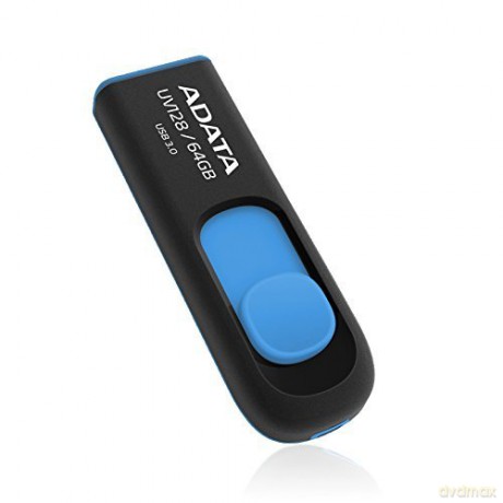 Pendrive DashDrive UV128 64GB USB 3.2 Gen1 czarno - niebieski