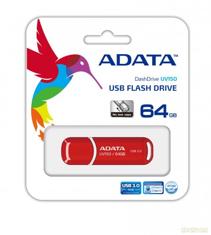 Pendrive DashDrive Value UV150 64GB USB 3.2 Gen1 Red