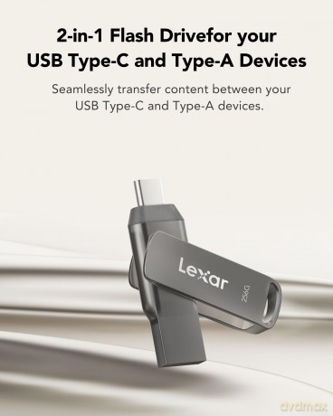 Pendrive Dual Drive D400 256GB USB-C/A 3.1 130MB/s