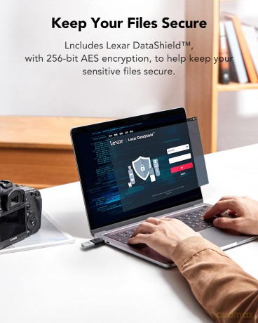 Pendrive F35pro Fingerprint 256G USB 3.2 Gen1 400/350MB/s