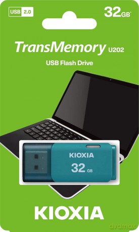 Pendrive Hayabusa U202 32GB USB 2.0 Aqua