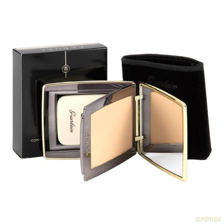 Guerlain Parure Compact Crystal Pearls rozświetlajacy podkład w kompakcie nr 02 (Beige Exquis) [KOSMETYKI]