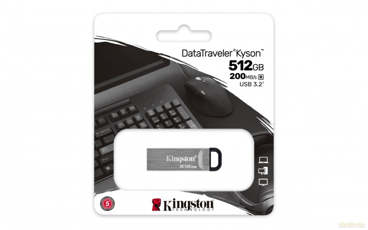 Pendrive Kyson DTKN/512 USB 3.2 Gen1