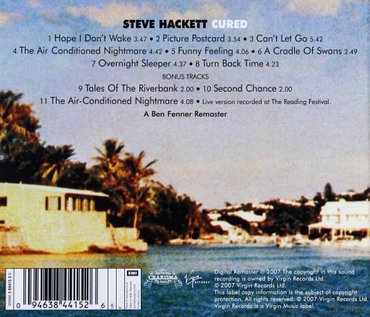 Steve Hackett: Cured [CD]