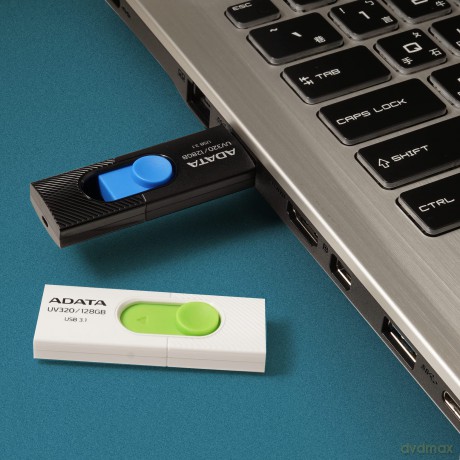 Pendrive UV320 64GB USB3.2 biało-zielony