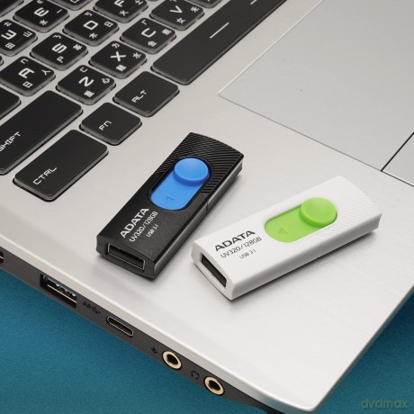 Pendrive UV320 64GB USB3.2 biało-zielony