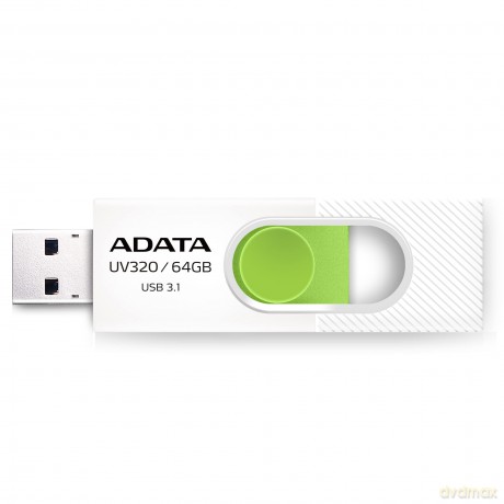 Pendrive UV320 64GB USB3.2 biało-zielony