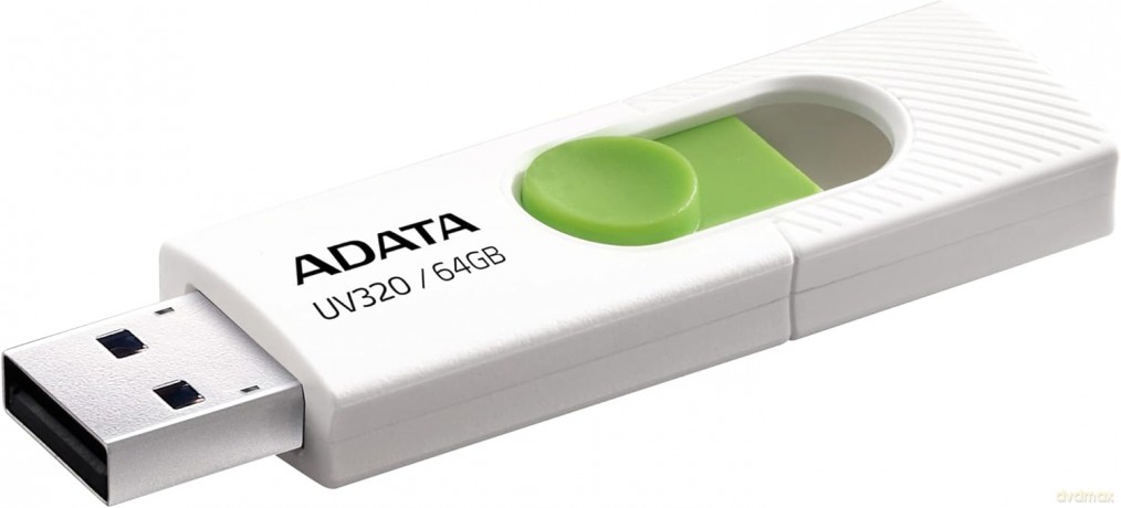 Pendrive UV320 64GB USB3.2 biało-zielony