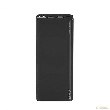Power bank 20000 mAh, czarny, BA-05