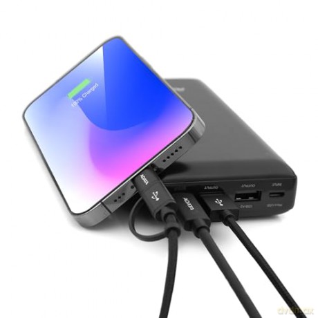 Powerbank C20 20000mAh USB-C czarny
