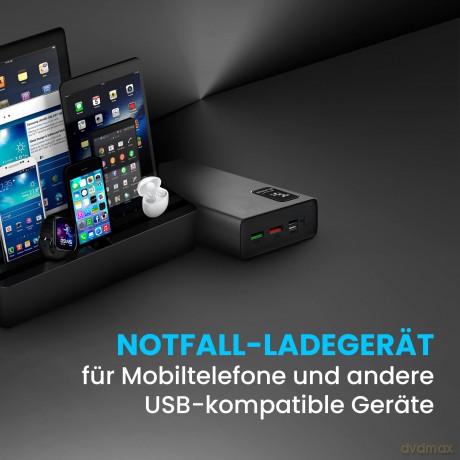 Powerbank EPB-068 USB-C EX.19508 czarny