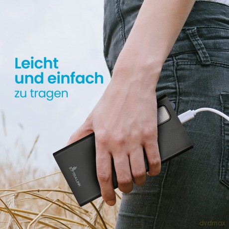 Powerbank EPB-068 USB-C EX.19508 czarny