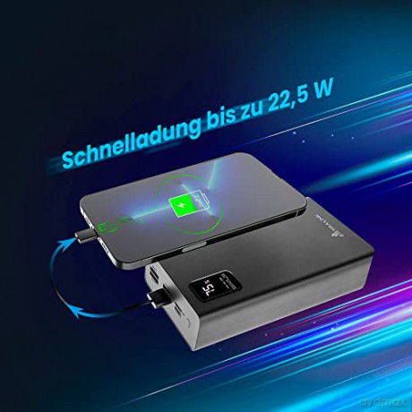Powerbank EPB-069 USB-C EX.19515 czarny