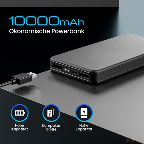 Powerbank EPB-078B EX.19560 czarny