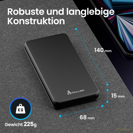 Powerbank EPB-078B EX.19560 czarny