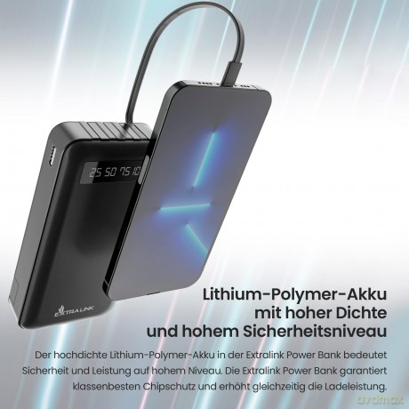 Powerbank EPB-084 EX.19614 czarny