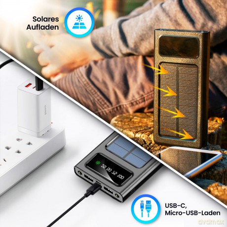 Powerbank EPB-091 EX.19645 czarny