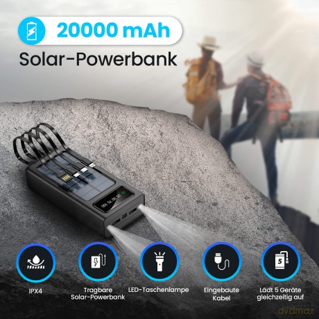 Powerbank EPB-092 EX.19652 czarny