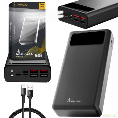 Powerbank EPB-112 EX.19584 czarny