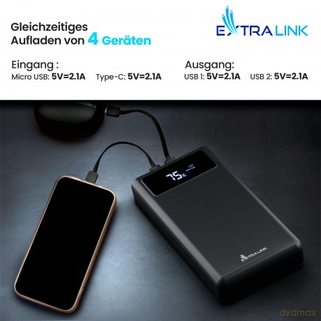 Powerbank EPB-112 EX.19584 czarny