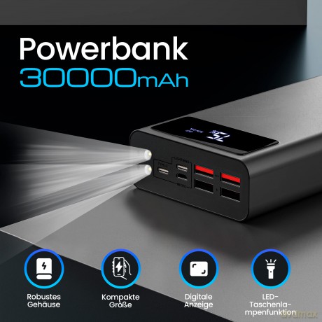 Powerbank EPB-112 EX.19584 czarny
