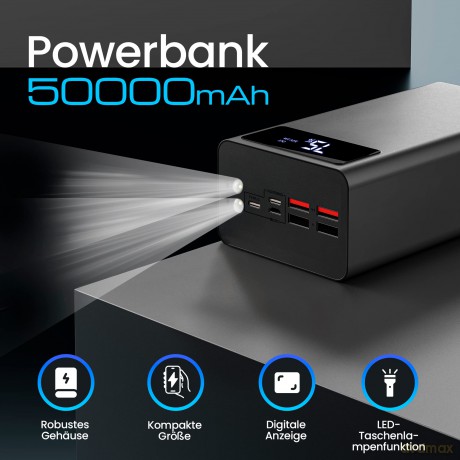 Powerbank EPB-114 EX.19591 czarny