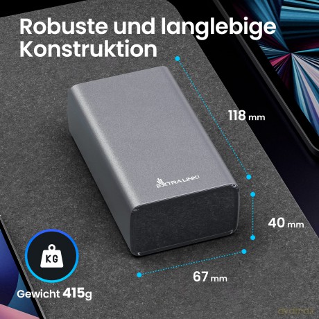 Powerbank EPB-127 szary EX.19553
