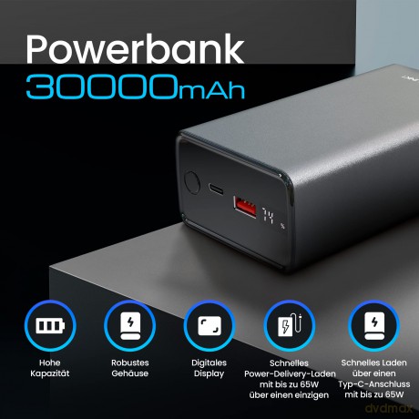 Powerbank EPB-127 szary EX.19553