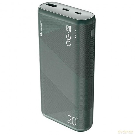 Powerbank Kori 20000mAh QC3.0-PD20W GR zielony