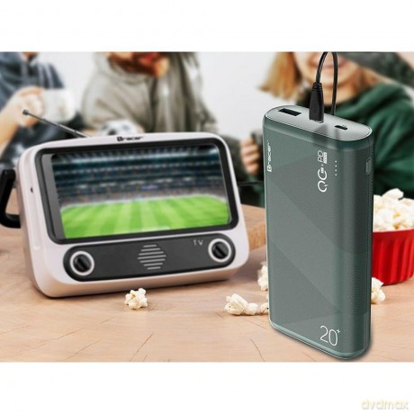 Powerbank Kori 20000mAh QC3.0-PD20W GR zielony