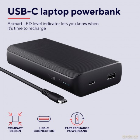 Powerbank LARO 65W USB-C
