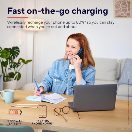 Powerbank Magnetic Wireless 5000mAh czarny