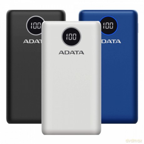 Powerbank P20000QCD 20000mAh Czarny QC/PD