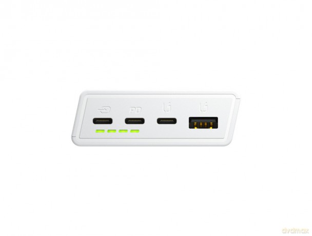 Powerbank PowerPlay 20S Biały 20000mAh 22,5W 3x USB-C 1x USB-A