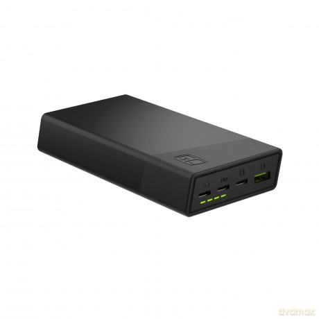 Powerbank PowerPlay 20S Czarny 20000mAh 22,5W 3x USB-C 1x USB-A