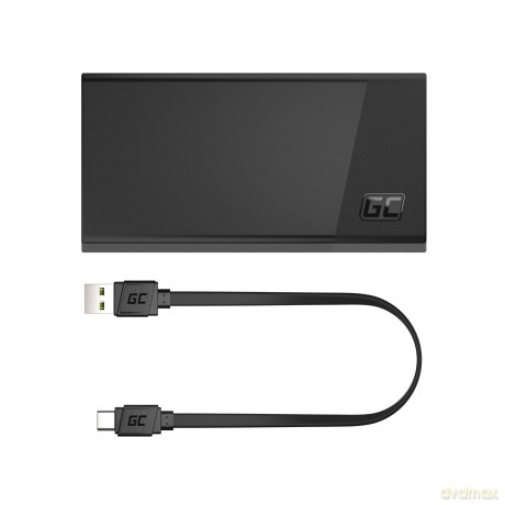 Powerbank PowerPlay 20S Czarny 20000mAh 22,5W 3x USB-C 1x USB-A